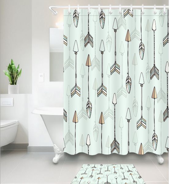 3d polyester fabric simple style print shower curtains with 12 hooks for bathroom decor modern bath waterproof curtain floor mats sets
3d polyester fabric simple style print shower curtains with 12 hooks for bathroom decor modern bath waterproof curtain floor mats sets
