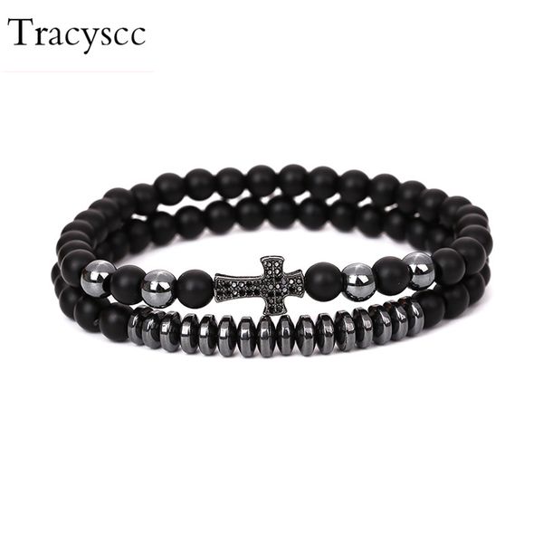 2018 fashion new couple bracelet cross charms bracelets for women jewelry men bangle 2pcs/set couple jewelry, Black
2018 fashion new couple bracelet cross charms bracelets for women jewelry men bangle 2pcs/set couple jewelry, Black