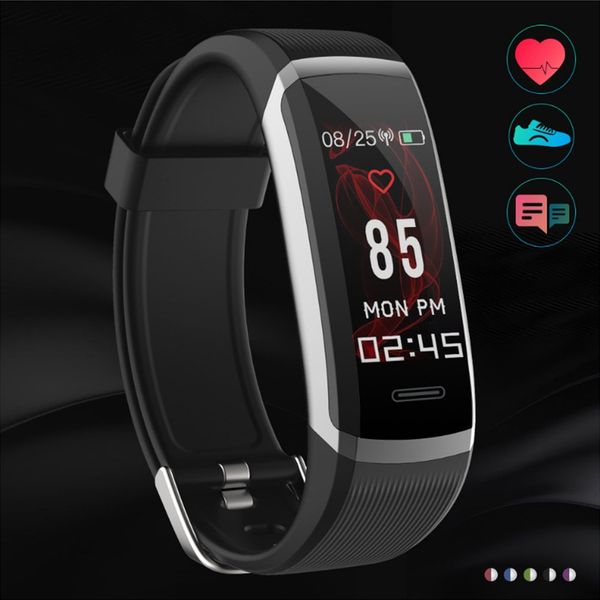 gt101 sports smart bracelet 0.96 inch color screen display waterproof intelligent blood pressure heart rate monitor 2018 hot, Slivery;brown
gt101 sports smart bracelet 0.96 inch color screen display waterproof intelligent blood pressure heart rate monitor 2018 hot, Slivery;brown