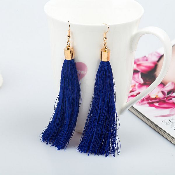 dangle chandelier jewelry new fashion elegant simple gold plated multicolor tassel earrings women earrings, Silver
dangle chandelier jewelry new fashion elegant simple gold plated multicolor tassel earrings women earrings, Silver