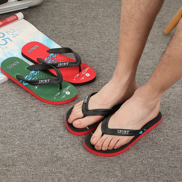 wholesale new korean style single beach shoes summer fashion slipper flip flops men's casual non slip flats slippers plus size, Black
wholesale new korean style single beach shoes summer fashion slipper flip flops men's casual non slip flats slippers plus size, Black