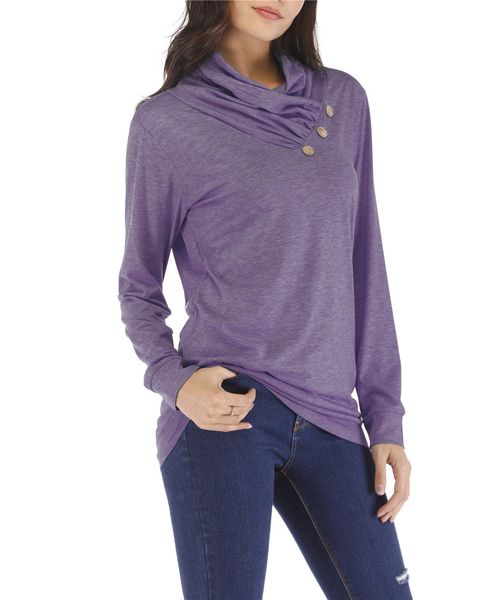 autumn winter new style european and american ladies' button long sleeved t-shirt zcdm1289, White
autumn winter new style european and american ladies' button long sleeved t-shirt zcdm1289, White