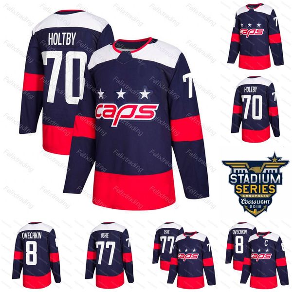 70 Braden Holtby 2018 Stadium Series 19 Nicklas Backstrom T.J. Oshie 8 Alex Ovechkin Kuznetsov Tom WilsonWashington Capitals Hockey Jerseys
70 Braden Holtby 2018 Stadium Series 19 Nicklas Backstrom T.J. Oshie 8 Alex Ovechkin Kuznetsov Tom WilsonWashington Capitals Hockey Jerseys