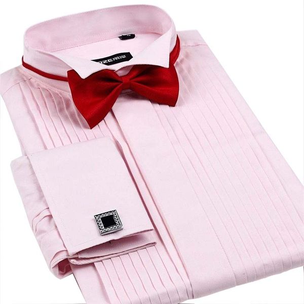 2018 new men's casual shirts luxury wedding dress shirt groom swallow french cufflinks long sleeved shirt men, White;black
2018 new men's casual shirts luxury wedding dress shirt groom swallow french cufflinks long sleeved shirt men, White;black