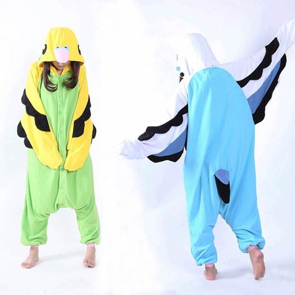 fleece animal parrot onesies novelty pajamas pyjamas jumpsuit nightwear carnival costumes cosplay, Black
fleece animal parrot onesies novelty pajamas pyjamas jumpsuit nightwear carnival costumes cosplay, Black