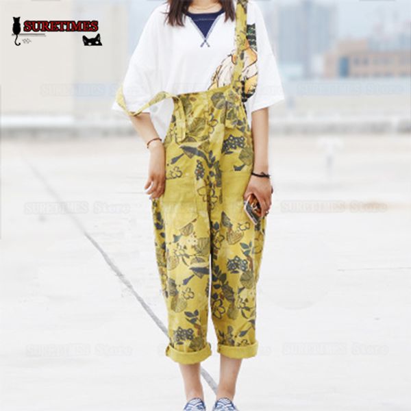 original order plus size casual loose floral print cotton overalls women romper boyfriend wide leg jumpsuit harem pants trousers, Black;white
original order plus size casual loose floral print cotton overalls women romper boyfriend wide leg jumpsuit harem pants trousers, Black;white
