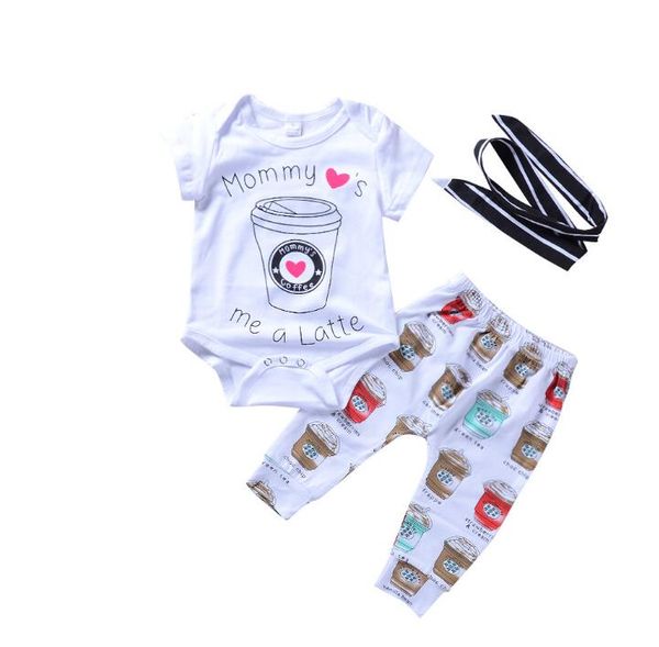 baby ice cream outfits children bow headband+letter print romper+pants 3pcs/set 2018 new boutique kids clothing sets 2 styles, White
baby ice cream outfits children bow headband+letter print romper+pants 3pcs/set 2018 new boutique kids clothing sets 2 styles, White