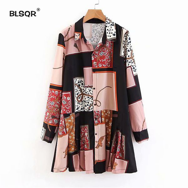 vintage patchwork chain print pleated mini dress women 2018 fashion shirt collar long sleeve dresses casual vestidos mujer, White;black
vintage patchwork chain print pleated mini dress women 2018 fashion shirt collar long sleeve dresses casual vestidos mujer, White;black