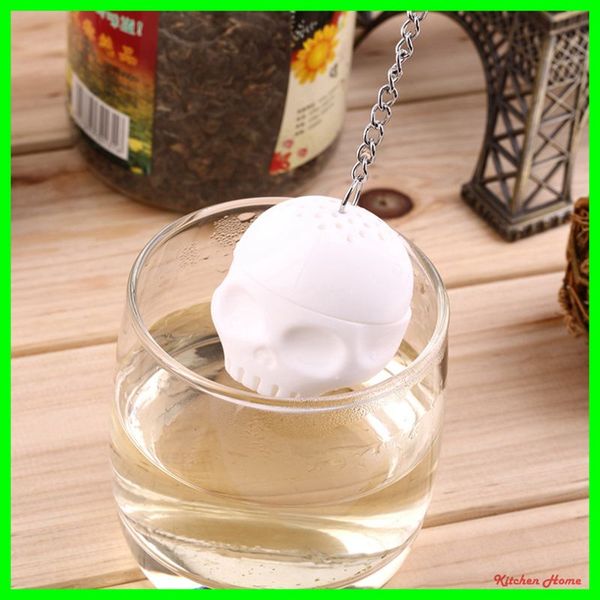 creative skull silicone tea balls kitchen tea filter bags herb spices leaf strainer infuser bags silicone rubber tea tools
creative skull silicone tea balls kitchen tea filter bags herb spices leaf strainer infuser bags silicone rubber tea tools