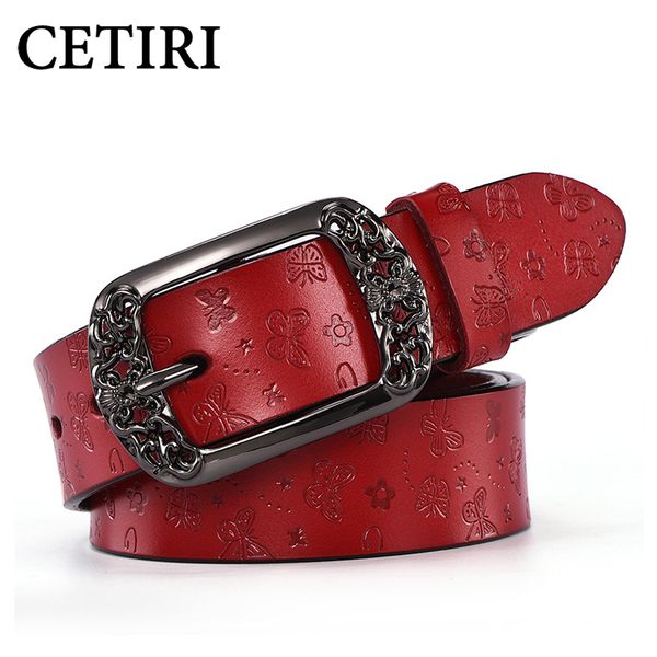 cetiri 105cm-135cm brand genuine leather belts for women vintage floral design cowskin belt woman white red black brown
cetiri 105cm-135cm brand genuine leather belts for women vintage floral design cowskin belt woman white red black brown