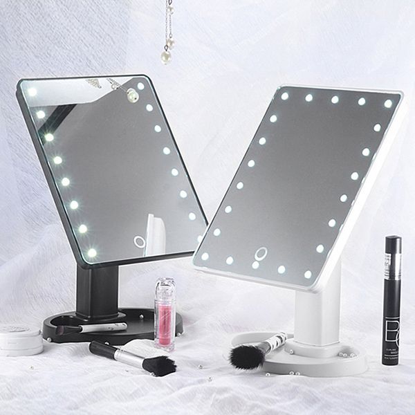 adjustable 16/22 leds lighted makeup mirror touch screen portable magnifying vanity tablelamp cosmetic mirror make up tool
adjustable 16/22 leds lighted makeup mirror touch screen portable magnifying vanity tablelamp cosmetic mirror make up tool