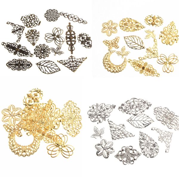 variety color 50pcs filigree wraps metal connectors crafts for jewelry making earring diy accessories charm pendant, Blue;slivery
variety color 50pcs filigree wraps metal connectors crafts for jewelry making earring diy accessories charm pendant, Blue;slivery