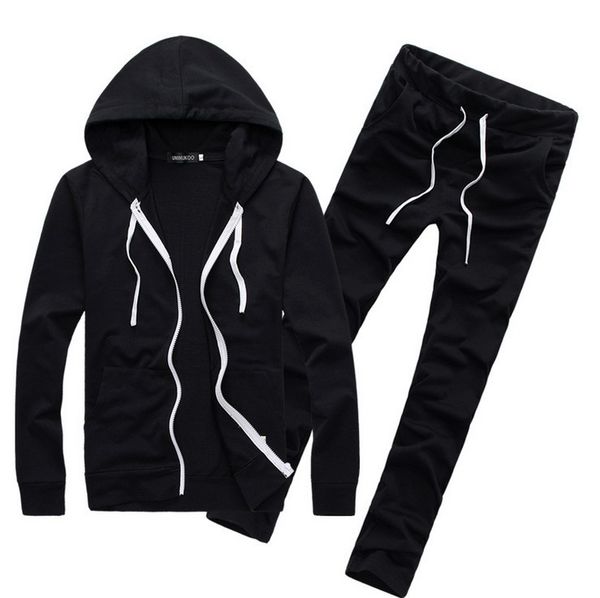 full casual pure color 2 piece set men tracksuits 2017 autumn sportswear hooded hoodies +pants mens sporting suits zipper, Gray
full casual pure color 2 piece set men tracksuits 2017 autumn sportswear hooded hoodies +pants mens sporting suits zipper, Gray