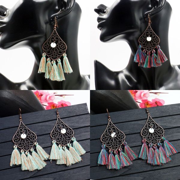 women ethnic bohemia drop dangle long rope fringe earings girl tassel earrings fashion girlfriend jewelry support fba drop shipping g968r, Silver
women ethnic bohemia drop dangle long rope fringe earings girl tassel earrings fashion girlfriend jewelry support fba drop shipping g968r, Silver
