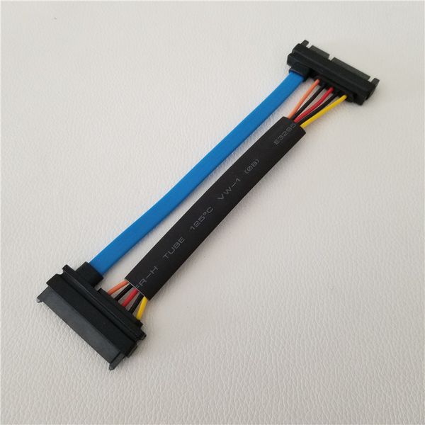 22pin(7+15pin) sata data extension cable male to female power cord 3.3v hard dirve extension cable
22pin(7+15pin) sata data extension cable male to female power cord 3.3v hard dirve extension cable