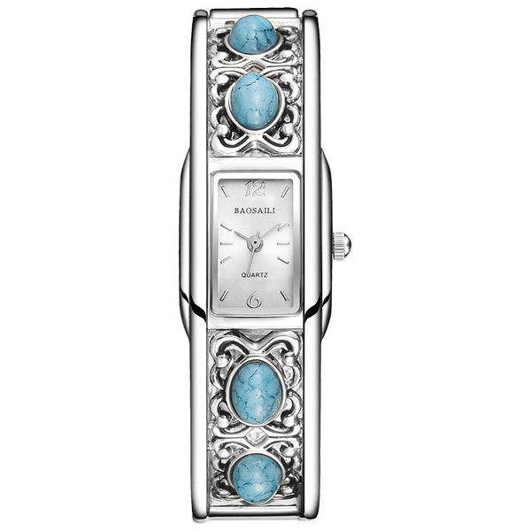 montre femme 2018 retro artifical turquoise clock quartz women watches femal ladies watch bracelet relojes para mujer relogio 21, Slivery;brown
montre femme 2018 retro artifical turquoise clock quartz women watches femal ladies watch bracelet relojes para mujer relogio 21, Slivery;brown