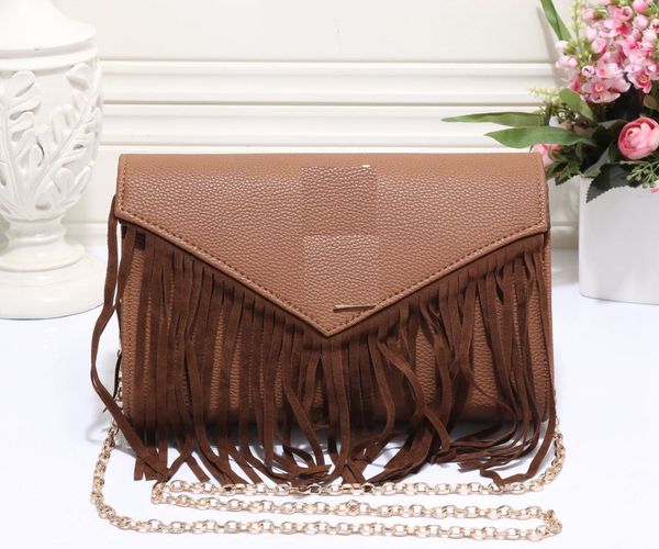 fashion women's tassel clutch bag pu leather lady selling chains shoulder bags totes messenger bag purse size 24x6x16cm ing
fashion women's tassel clutch bag pu leather lady selling chains shoulder bags totes messenger bag purse size 24x6x16cm ing