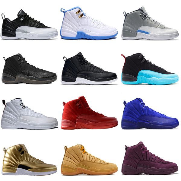 12 12s mens basketball shoes wheat dark grey bordeaux flu game the master taxi playoffs french blue barons gym red trainers sports sneakers
12 12s mens basketball shoes wheat dark grey bordeaux flu game the master taxi playoffs french blue barons gym red trainers sports sneakers