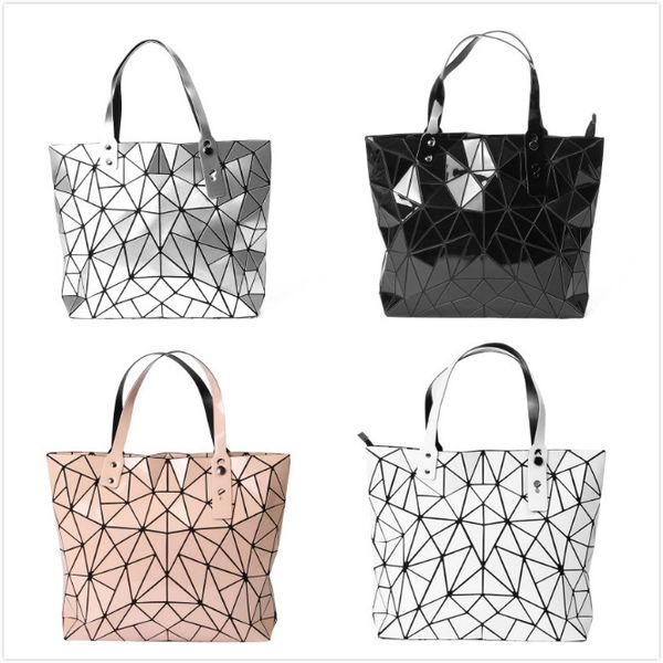 5 pcs 2018 new handbag lingge geometric bag lingge laser folding shoulder fashion handbags brand bags purse shoulder tote bag
5 pcs 2018 new handbag lingge geometric bag lingge laser folding shoulder fashion handbags brand bags purse shoulder tote bag