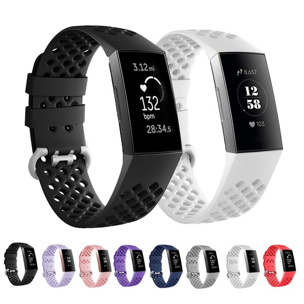 outdoors sport silicone strap for charge 3 band soft breathable replacement watchband for charge3 smartwatch, Black;brown
outdoors sport silicone strap for charge 3 band soft breathable replacement watchband for charge3 smartwatch, Black;brown