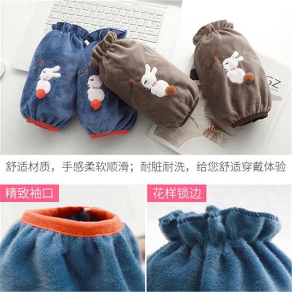 2018 autumn and winter new cartoon sleeves korean version of anti-fouling plush sleeves autumn and winter students long, Blue;gray
2018 autumn and winter new cartoon sleeves korean version of anti-fouling plush sleeves autumn and winter students long, Blue;gray