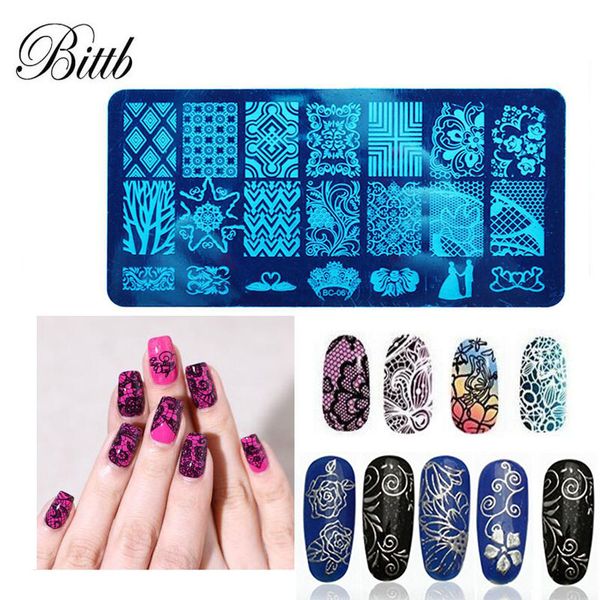 bittb nail stamping plates lace flower animal pattern nail art stamp stamping template image plate stencil nails beauty tool, White
bittb nail stamping plates lace flower animal pattern nail art stamp stamping template image plate stencil nails beauty tool, White