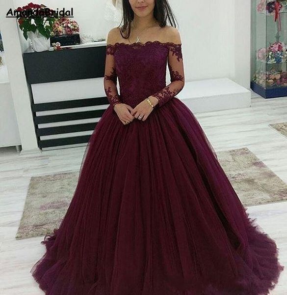 Amandabridal Скромный С Длинным Рукавом Quinceanera Платье С Плеча Кружева Тюль Маскарад Бал
Amandabridal Скромный С Длинным Рукавом Quinceanera Платье С Плеча Кружева Тюль Маскарад Бал