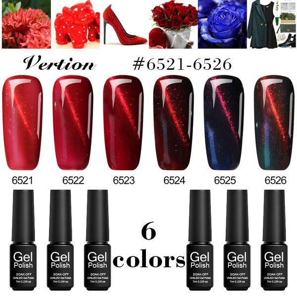 verntion 3d cat eye red fire nail polish long lasting lacquer for manicure art design soak off magnetic effect gel varnish, Red;pink
verntion 3d cat eye red fire nail polish long lasting lacquer for manicure art design soak off magnetic effect gel varnish, Red;pink