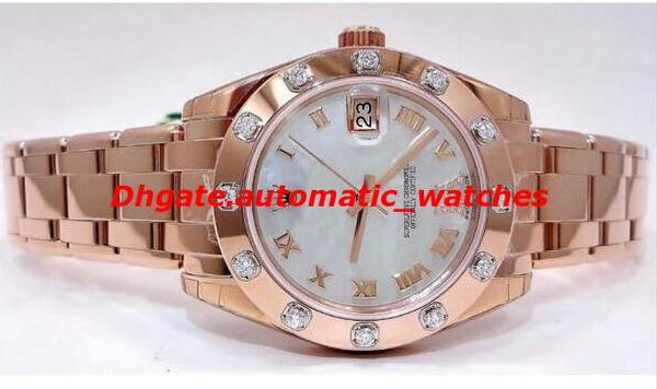luxury watches sapphire piece 81315 18k r gold dial diamond woman automatic women's bracelet watches watch, Slivery;brown
luxury watches sapphire piece 81315 18k r gold dial diamond woman automatic women's bracelet watches watch, Slivery;brown