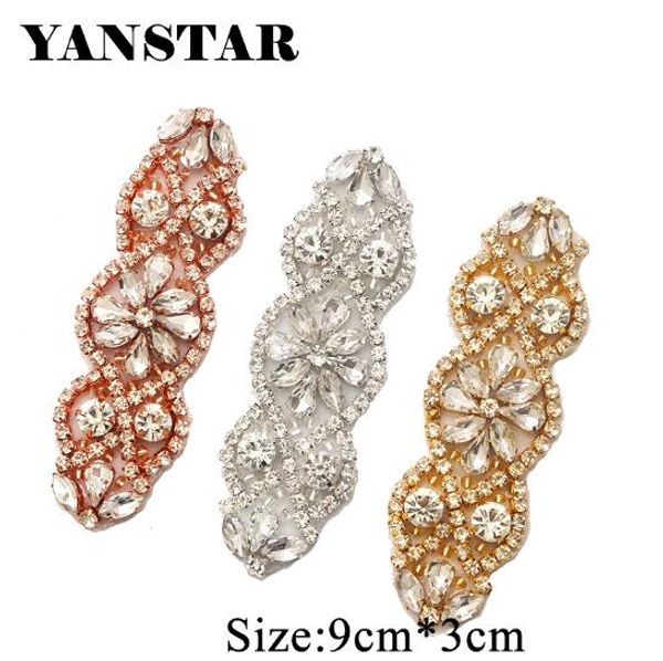 YANSTAR (2 шт.) ручной работы Люкс DIY розовое золото Кристалл стразами аппликации патч
YANSTAR (2 шт.) ручной работы Люкс DIY розовое золото Кристалл стразами аппликации патч