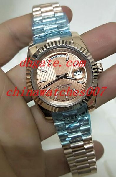 2018 new style luxury 40 mm 228238 fluted bezel concealed folding crown clasp mens watch, Slivery;brown
2018 new style luxury 40 mm 228238 fluted bezel concealed folding crown clasp mens watch, Slivery;brown