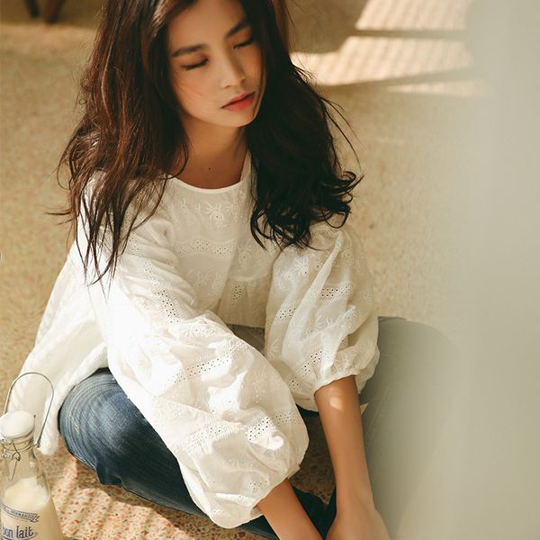 loose lantern sleeve blouses 2018 long sleeve solid shirt women loose casual blusas mujer de moda 2018, White
loose lantern sleeve blouses 2018 long sleeve solid shirt women loose casual blusas mujer de moda 2018, White