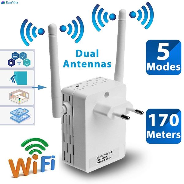 EastVita 300Mbps Wireless Router Range Extender WiFi Signal Network Extender r22
EastVita 300Mbps Wireless Router Range Extender WiFi Signal Network Extender r22