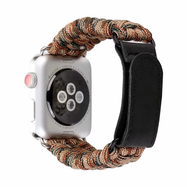 woven nylon sports watch band 38/42mm series 1 2 3 outdoors loop iwatch bracelet i325, Black;brown
woven nylon sports watch band 38/42mm series 1 2 3 outdoors loop iwatch bracelet i325, Black;brown