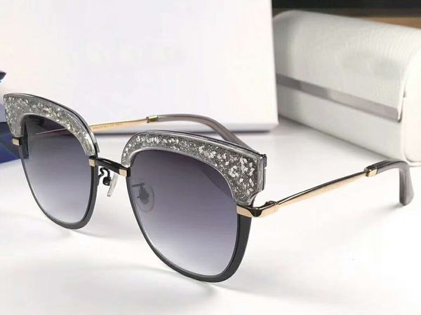 women rosy/s black gold/dark grey shaded sunglasses fashion women round sunglasses new with case, White;black
women rosy/s black gold/dark grey shaded sunglasses fashion women round sunglasses new with case, White;black