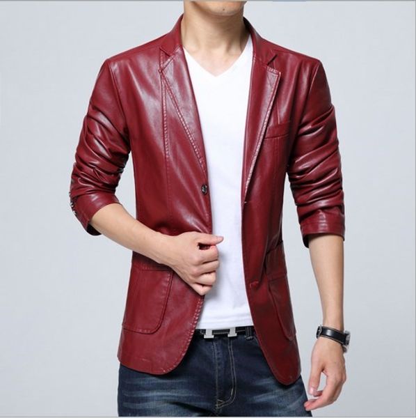 khaki black red suit style mens vintage slim fit leather blazer jacket blouson cuir homme men soft pu leather coat blazer male 4xl 5xl 6xl
khaki black red suit style mens vintage slim fit leather blazer jacket blouson cuir homme men soft pu leather coat blazer male 4xl 5xl 6xl