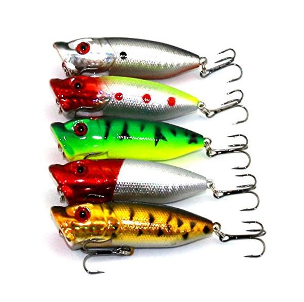 hengjia 5pcs/lot water popper plastic fishing lures wobble bass crank fishing baits tackles 6.5cm 13g
hengjia 5pcs/lot water popper plastic fishing lures wobble bass crank fishing baits tackles 6.5cm 13g