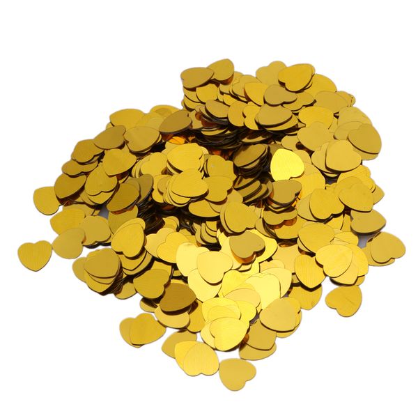 2000pcs 10mm love heart shape wedding confetti shine sparkle gold confetti for wedding party supplies
2000pcs 10mm love heart shape wedding confetti shine sparkle gold confetti for wedding party supplies