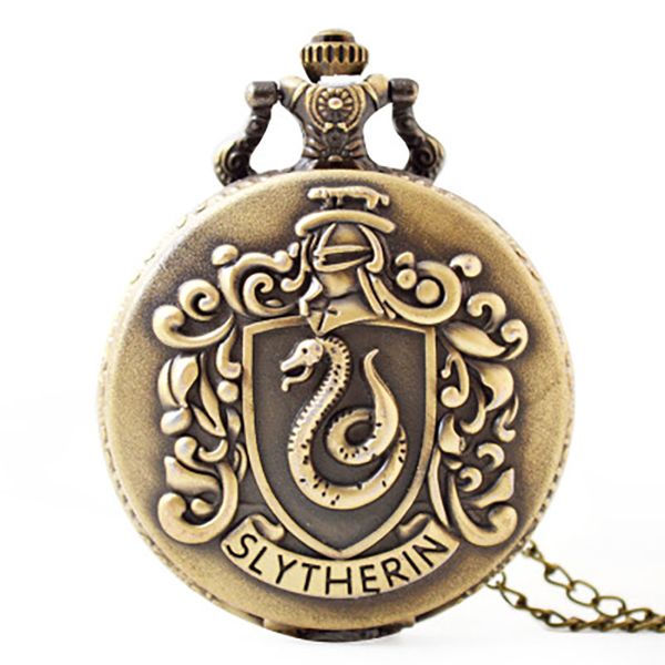 vintage charm bronze fashion pocket watch cartoon slytherin snake apparel accessories necklace pendant with chain gifts, Slivery;golden
vintage charm bronze fashion pocket watch cartoon slytherin snake apparel accessories necklace pendant with chain gifts, Slivery;golden