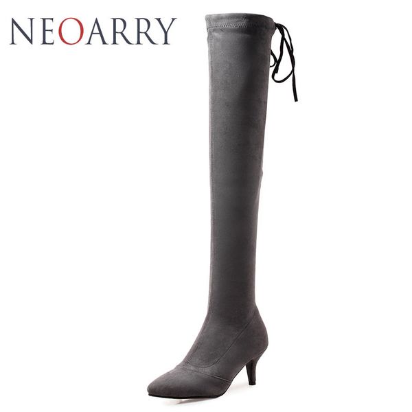 neoarry over the knee boots ladies high heels pointed toe lace up thigh high boots slim female long women big size 43, Black
neoarry over the knee boots ladies high heels pointed toe lace up thigh high boots slim female long women big size 43, Black