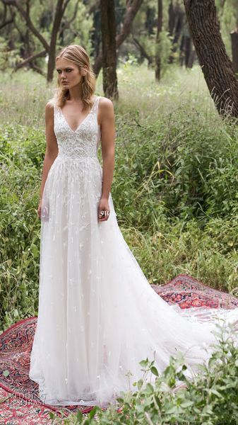 romantic limor rosen 2017 lace wedding dresses deep v neck garden bridal gowns beach wedding bridal gowns custom made321l, White
romantic limor rosen 2017 lace wedding dresses deep v neck garden bridal gowns beach wedding bridal gowns custom made321l, White