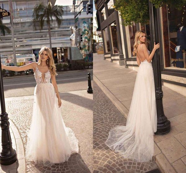 2018 plugging deep v neck mermaid wedding dresses sleeveless with tulle skirt appliques open back beach wedding gowns custom made, White
2018 plugging deep v neck mermaid wedding dresses sleeveless with tulle skirt appliques open back beach wedding gowns custom made, White