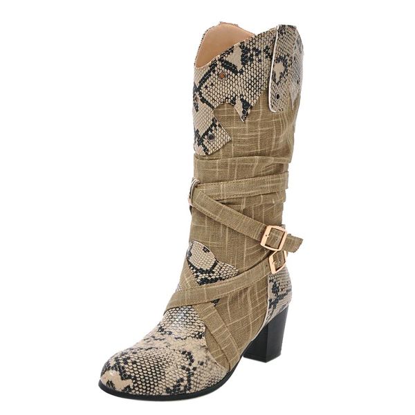 fashion woman boots snake high heels mid boots pointed toe winter keep shoes british style buckle strap shoes botines mujer 2018, Black
fashion woman boots snake high heels mid boots pointed toe winter keep shoes british style buckle strap shoes botines mujer 2018, Black