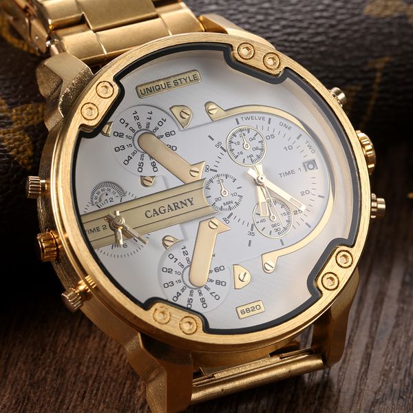 mens watchesfashion watches steel straps gold large watches sports male clock relogio ls masculino, Slivery;brown
mens watchesfashion watches steel straps gold large watches sports male clock relogio ls masculino, Slivery;brown