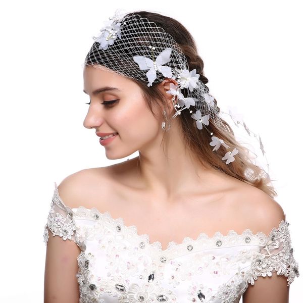 m mism new bridal weeding hair accessories butterfly mesh veil hair band princess white elegant bride headband women festival
m mism new bridal weeding hair accessories butterfly mesh veil hair band princess white elegant bride headband women festival