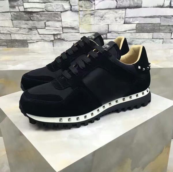 2017 new fashion designer brand camouflage camo suede studded sneaker shoes women,men casual walking flats 36-46 with box, Black
2017 new fashion designer brand camouflage camo suede studded sneaker shoes women,men casual walking flats 36-46 with box, Black