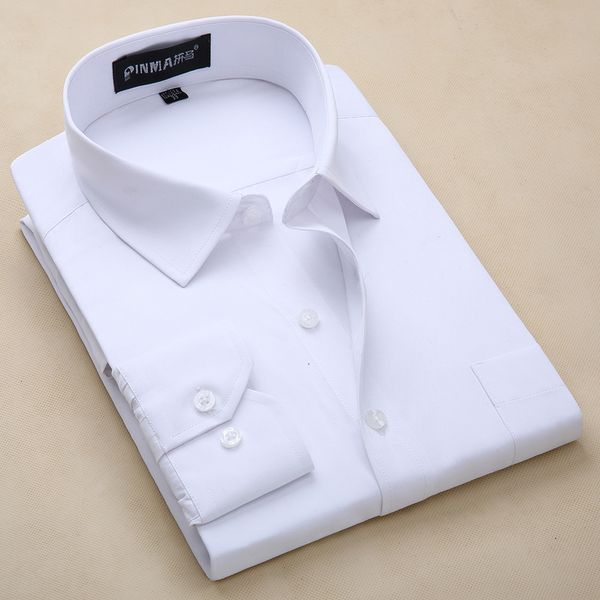 men's dress twill shirts formal business social shirts classic design plus size long sleeve non-iron s-8xl, White;black
men's dress twill shirts formal business social shirts classic design plus size long sleeve non-iron s-8xl, White;black