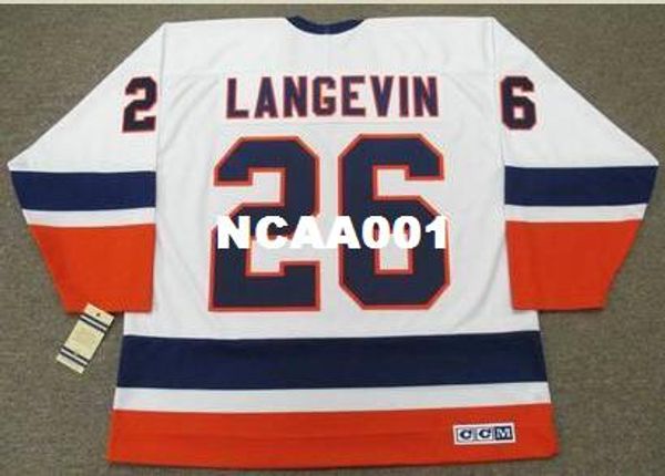 men #26 dave langevin new york islanders 1982 ccm vintage home retro home hockey jersey or custom any name or number retro jersey, Black;red
men #26 dave langevin new york islanders 1982 ccm vintage home retro home hockey jersey or custom any name or number retro jersey, Black;red