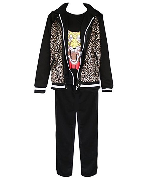 yuri on ice yuuri plisetsky cosplay costume daily tiger head shirt jacket suit, Black
yuri on ice yuuri plisetsky cosplay costume daily tiger head shirt jacket suit, Black