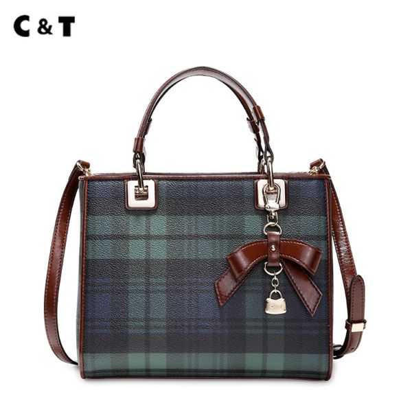 c&t brand 2018 new handbag female simple all-match small totes diana bag trend fashion plaid canvas inclined shoulder bag
c&t brand 2018 new handbag female simple all-match small totes diana bag trend fashion plaid canvas inclined shoulder bag